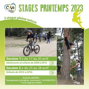 Stages multisports : printemps 2023